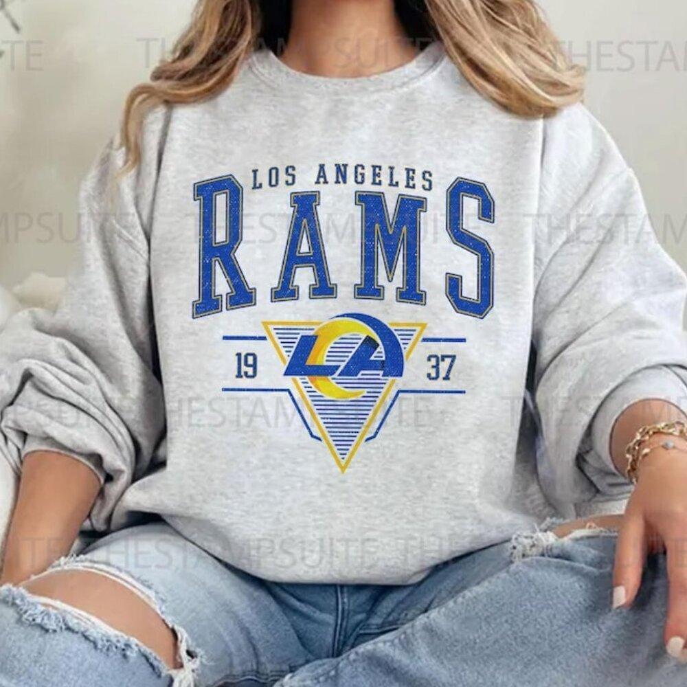 Los Angeles Rams Sweatshirt, Rams, Los Angeles Football 890H
